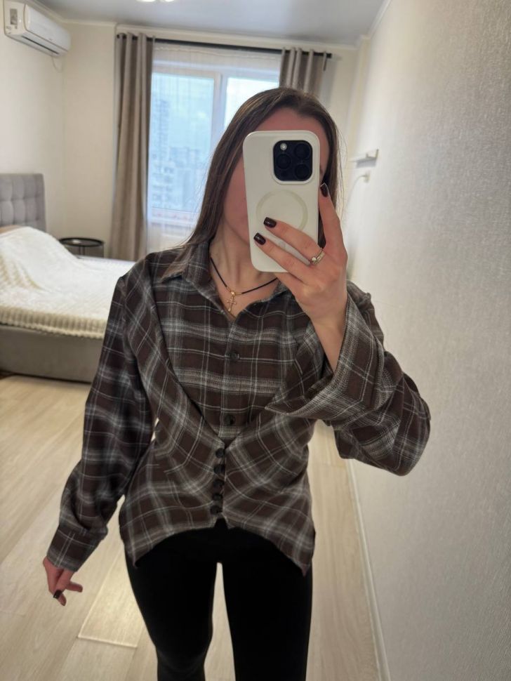 Сорочка Розмір: 42-46 oversized S4314