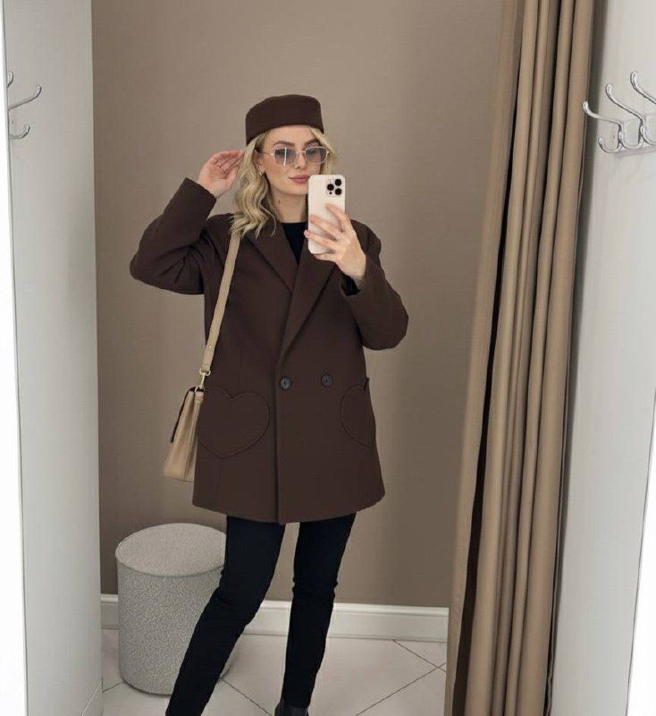 Пальто Розмір: 42-48 S4215