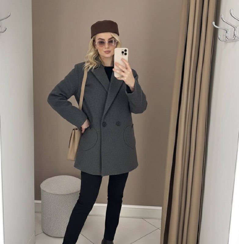 Пальто Розмір: 42-48 S4215