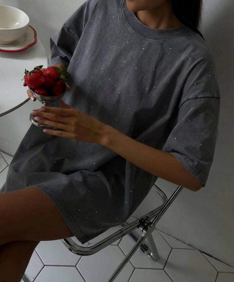 Футболка Розмір: oversize S5016