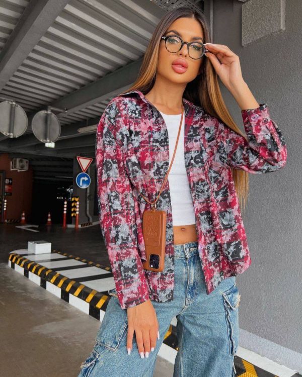 Сорочка Розмір: 42-46 oversize S7417