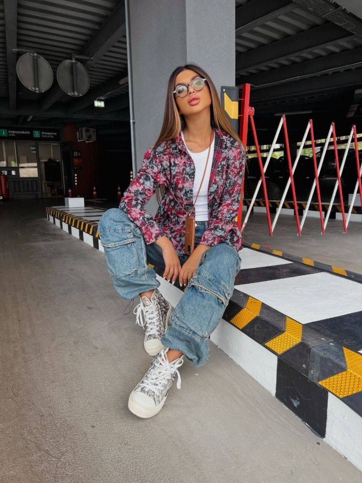 Сорочка Розмір: 42-46 oversize S7417