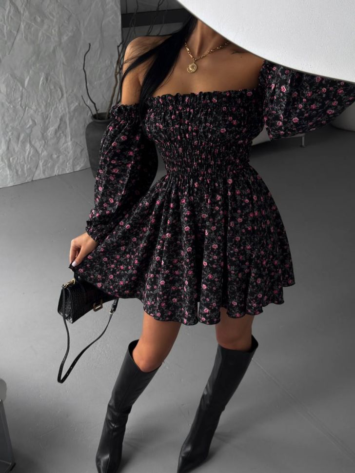 Сукня Розмір: 42-44, 46-48 S613