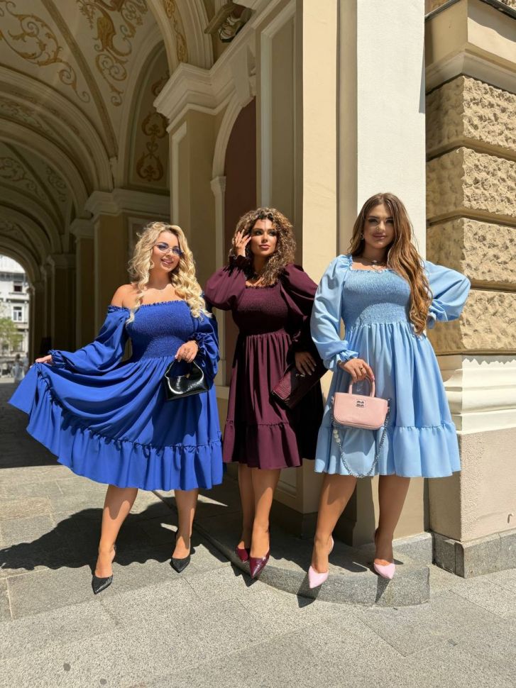 Сукня Розмір: 48-50,52-54,56-58 S1111