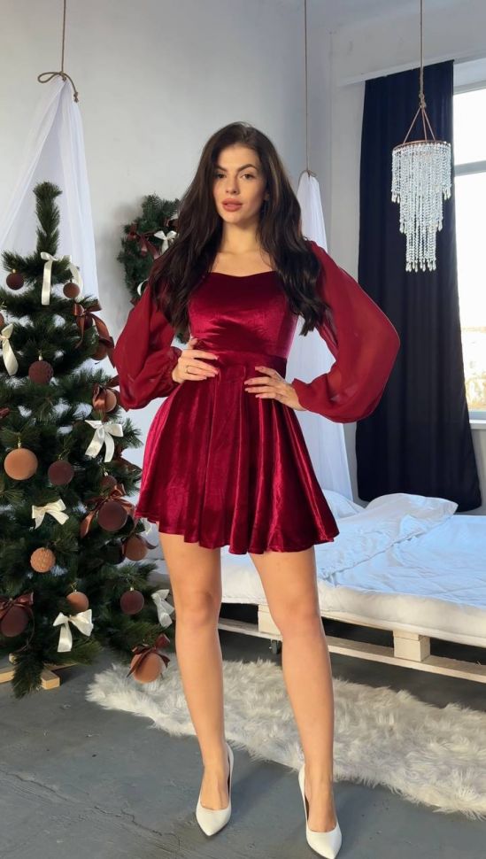 Сукня Розмір: 42-44, 46-48 S3421