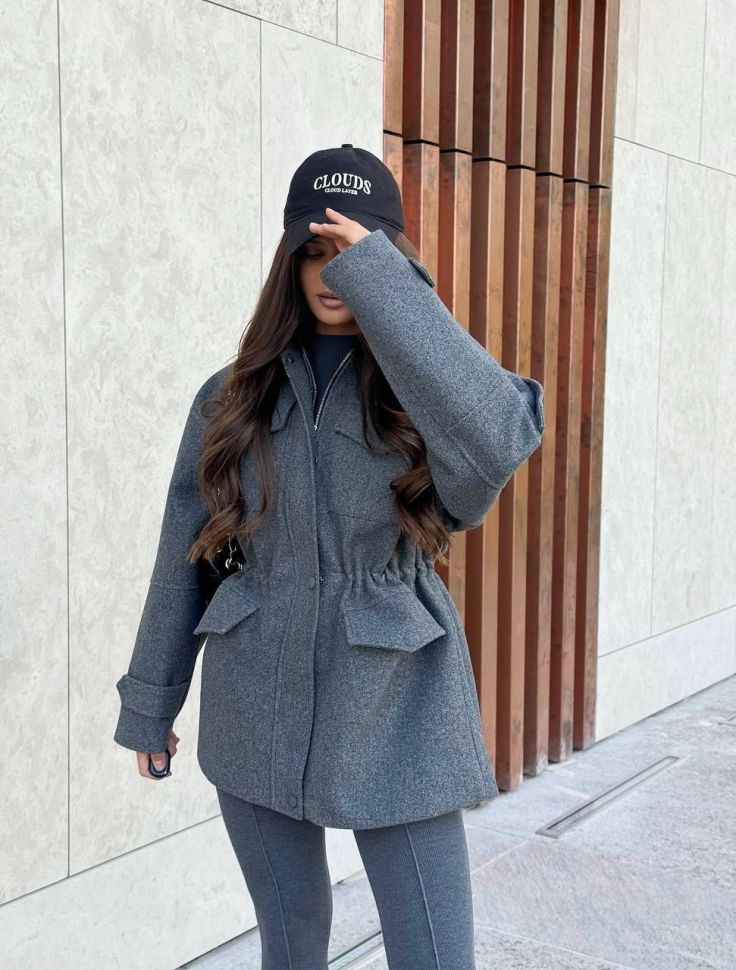 Пальто Розмір: 42-44, 46-48 S2924