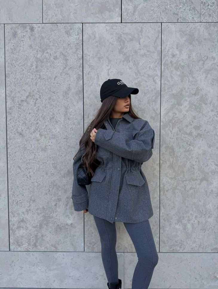 Пальто Розмір: 42-44, 46-48 S2924