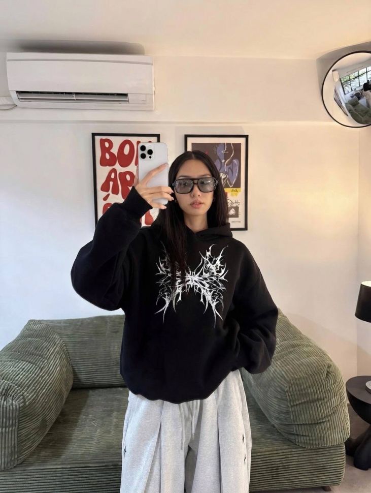 Худі Розмір: 42-46 OVERSIZE S5821