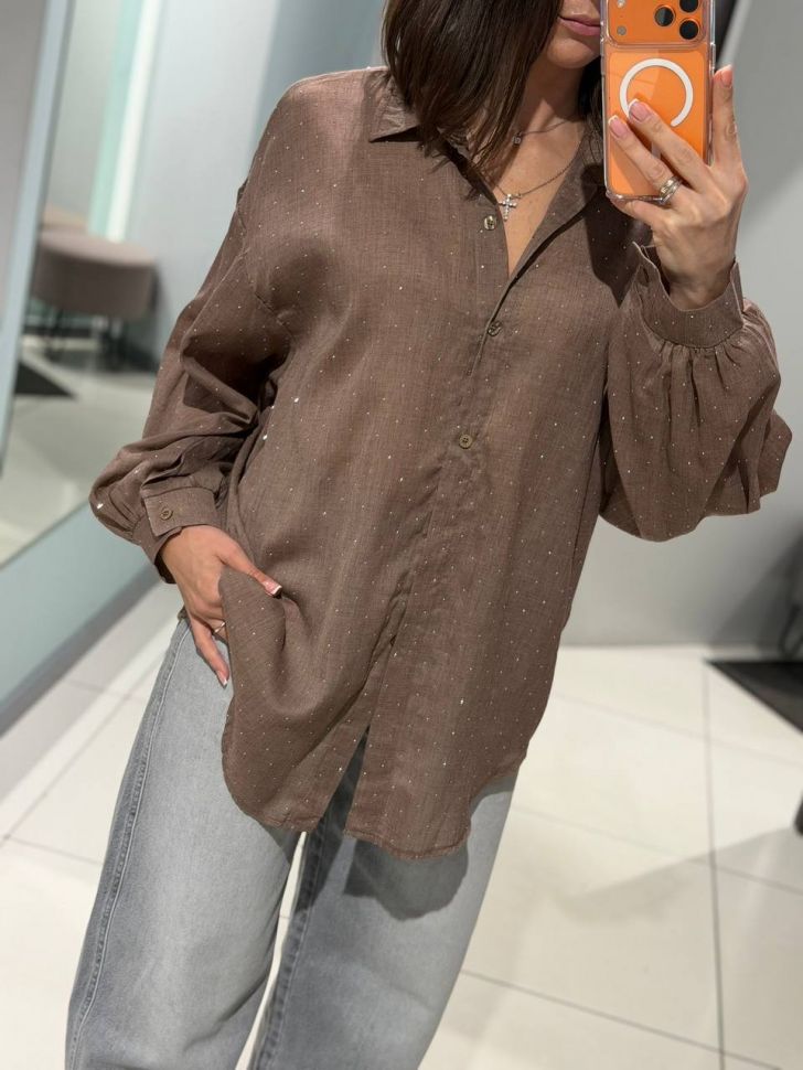 Блузка Розмір: oversize S10926