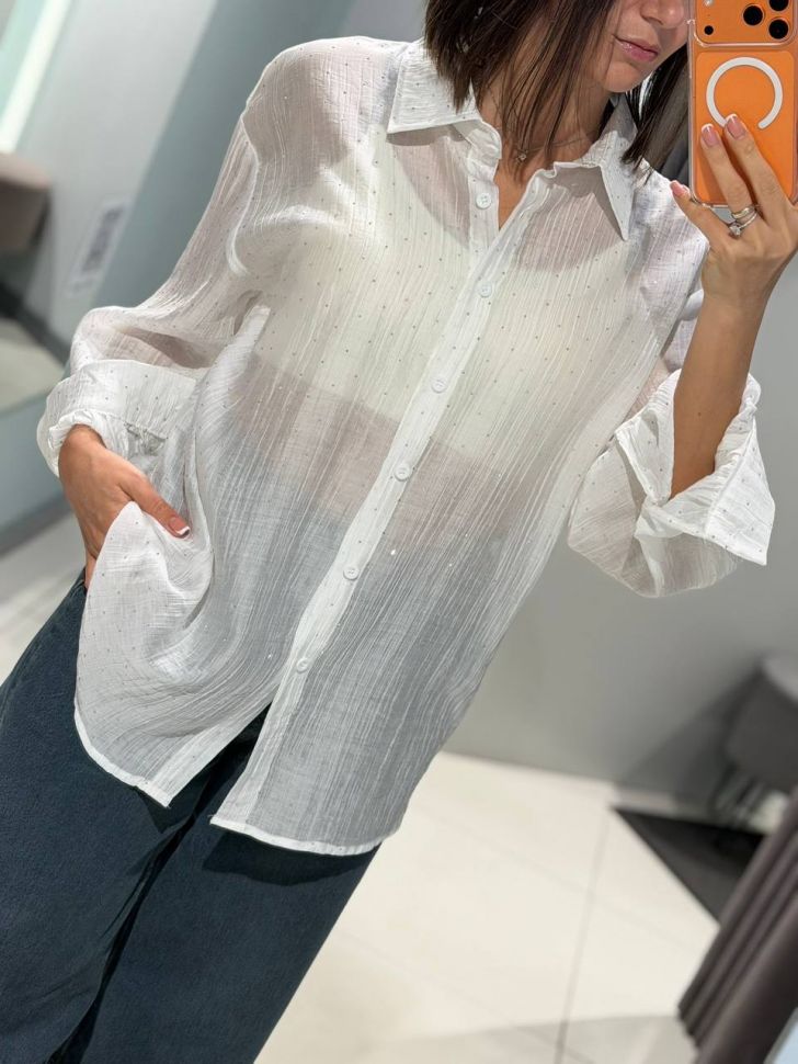 Блузка Розмір: oversize S10926