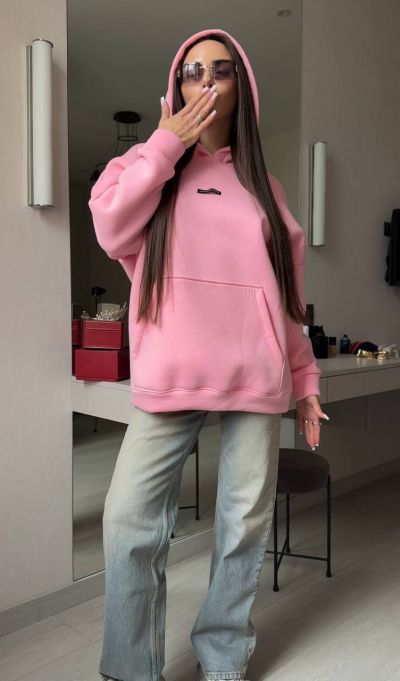 Худі Розмір: 42-48 oversized S3127