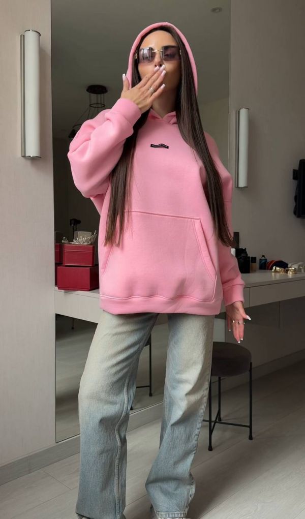 Худі Розмір: 42-48 oversized S3127