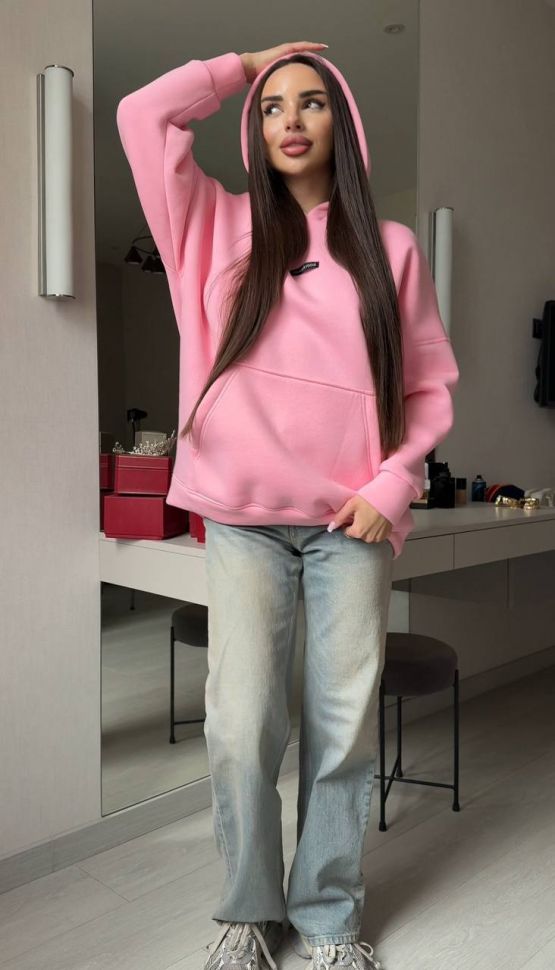 Худі Розмір: 42-48 oversized S3127