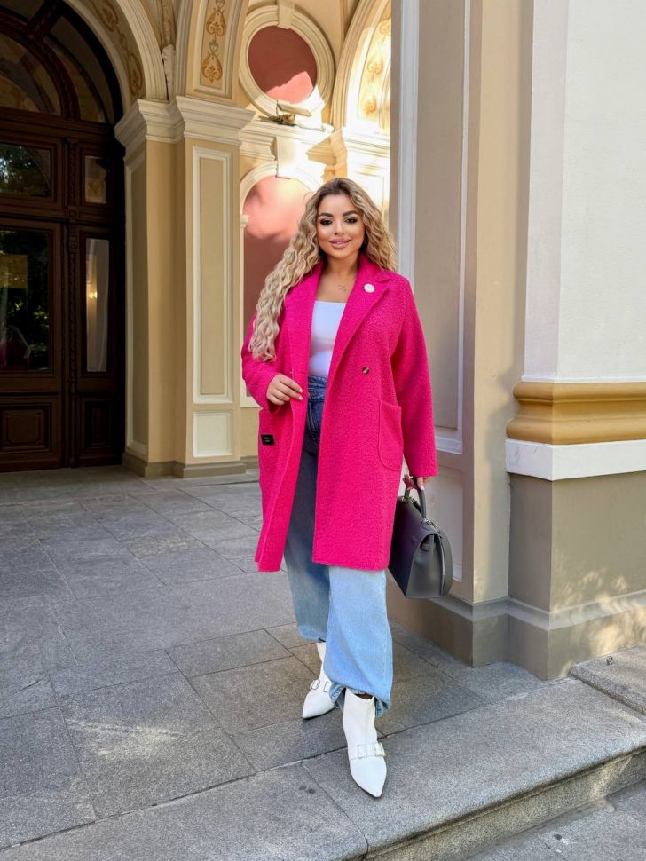 Пальто Розмір: 46-48,50-52,54-56,58-60,62-64 S2528