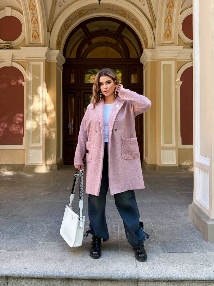 Пальто Розмір: 46-48,50-52,54-56,58-60,62-64 S2528