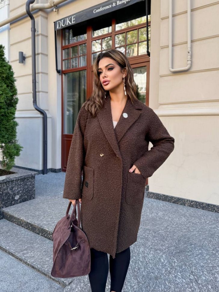 Пальто Розмір: 46-48,50-52,54-56,58-60,62-64 S2528