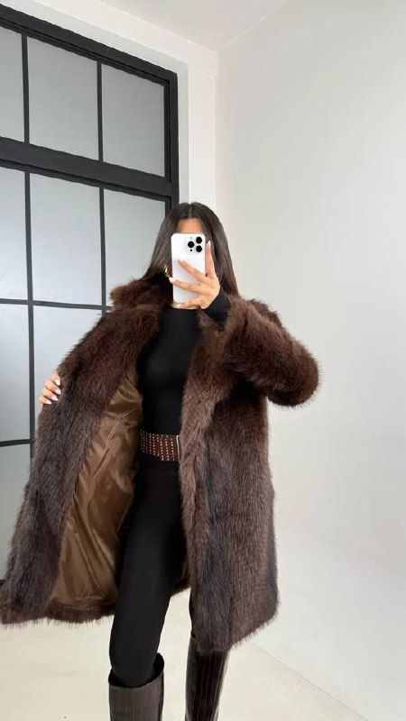 Шуба Розмір: s m l S2828