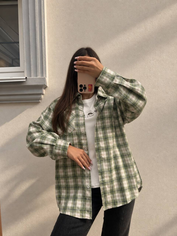 Сорочка Розмір: oversize S15124