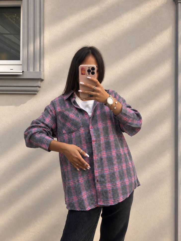 Сорочка Розмір: oversize S15124