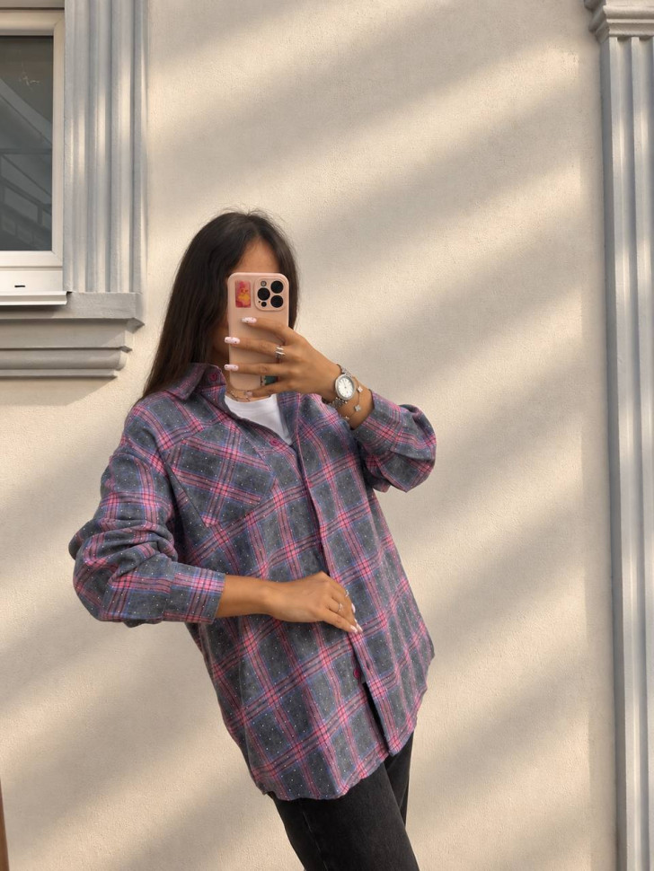 Сорочка Розмір: oversize S15124