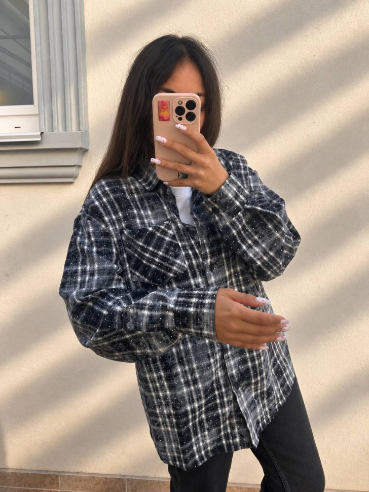 Сорочка Розмір: oversize S15124