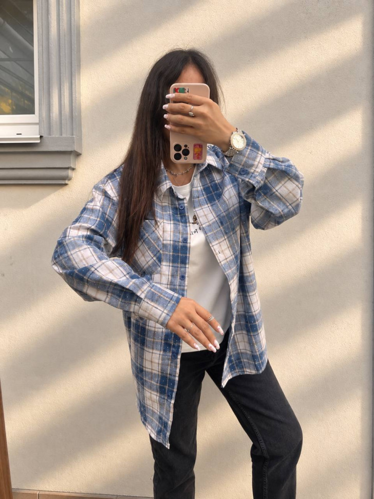 Сорочка Розмір: oversize S15124