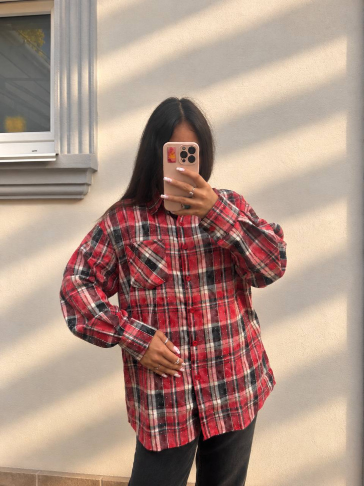 Сорочка Розмір: oversize S15124