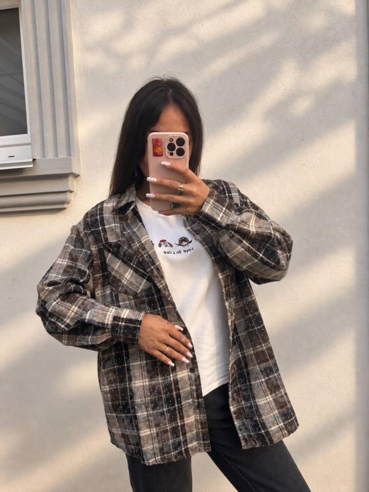 Сорочка Розмір: oversize S15124