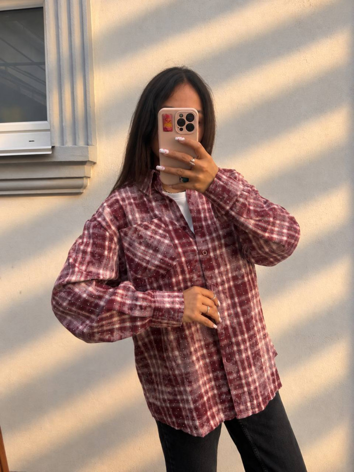 Сорочка Розмір: oversize S15124