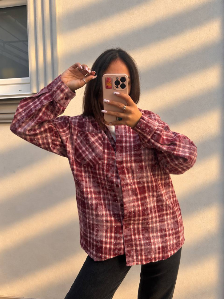 Сорочка Розмір: oversize S15124