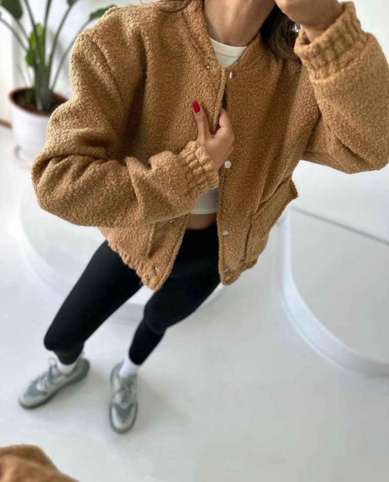 Бомбер Розмір: 42-44, 46-48, 50-52 S1121