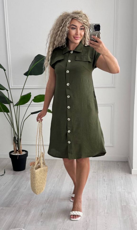 Сукня Розмір: 42-44, 46-48, 50-52 S1023