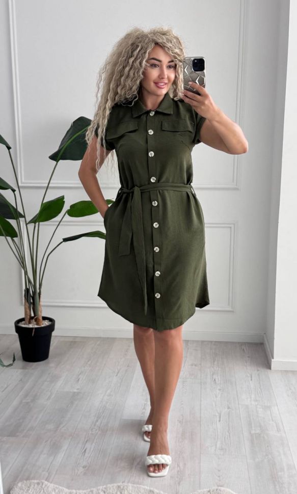 Сукня Розмір: 42-44, 46-48, 50-52 S1023