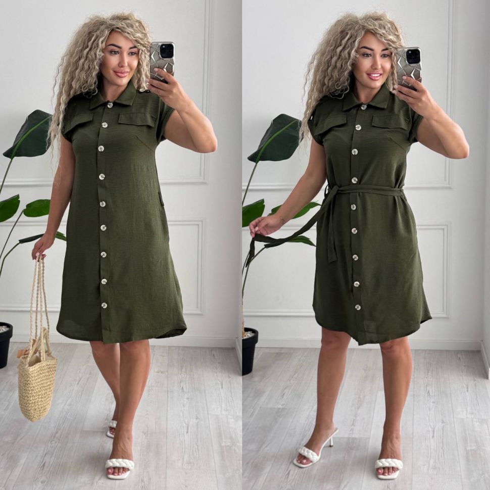 Сукня Розмір: 42-44, 46-48, 50-52 S1023