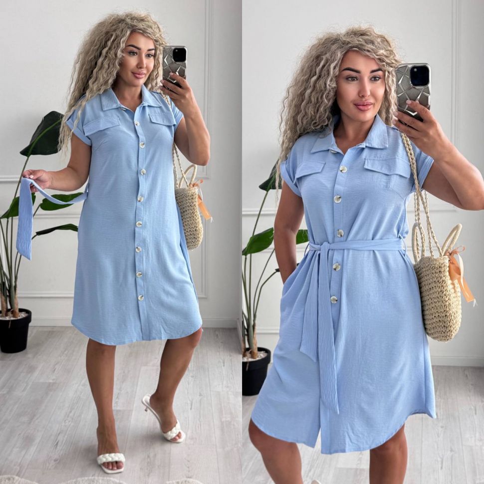 Сукня Розмір: 42-44, 46-48, 50-52 S1023