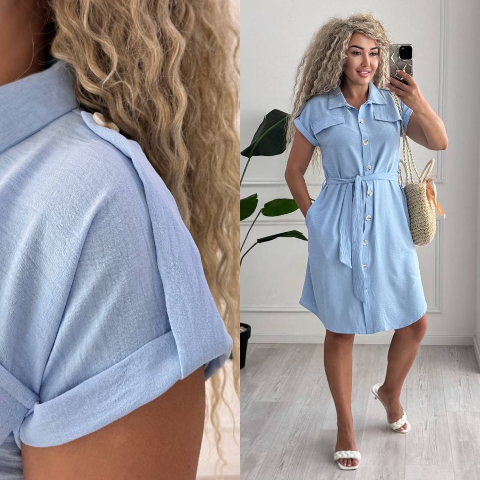 Сукня Розмір: 42-44, 46-48, 50-52 S1023