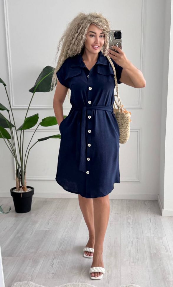 Сукня Розмір: 42-44, 46-48, 50-52 S1023