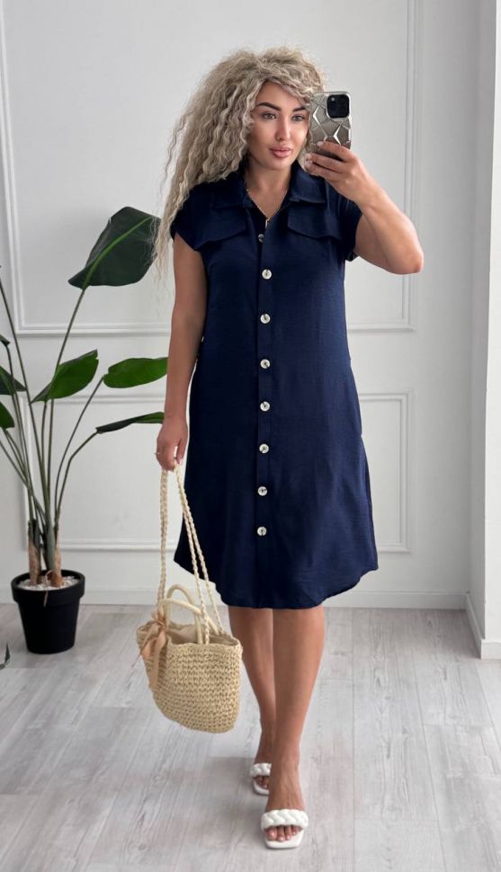 Сукня Розмір: 42-44, 46-48, 50-52 S1023