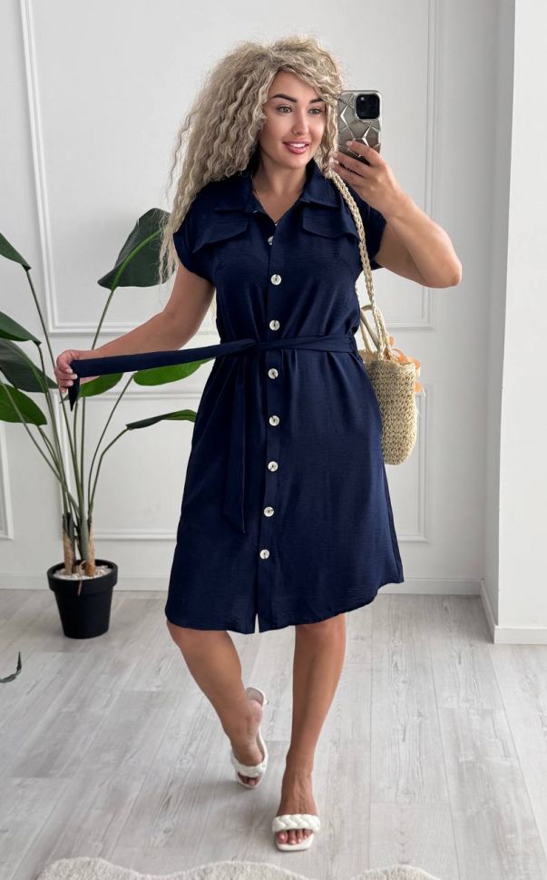 Сукня Розмір: 42-44, 46-48, 50-52 S1023