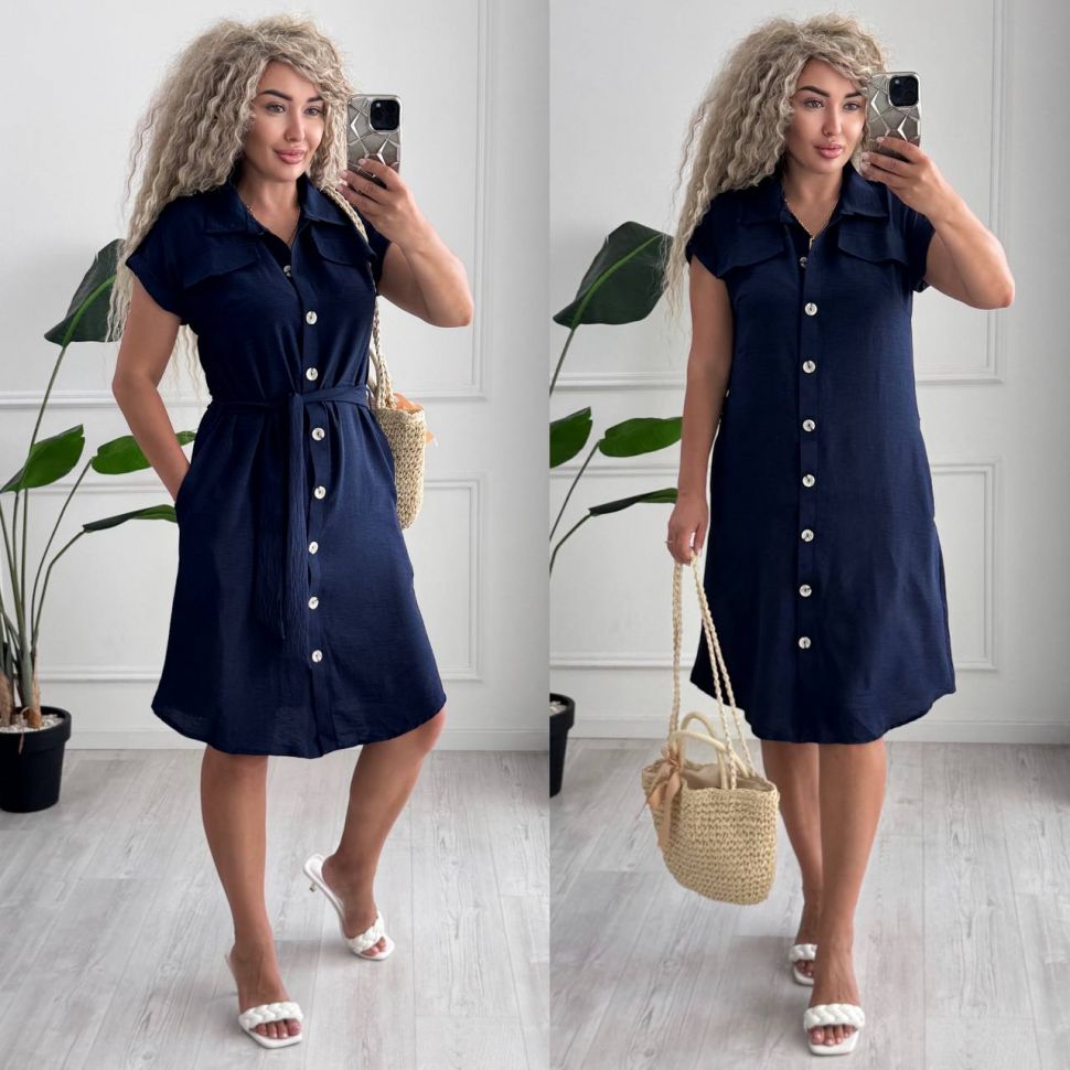 Сукня Розмір: 42-44, 46-48, 50-52 S1023