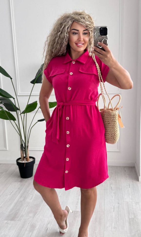 Сукня Розмір: 42-44, 46-48, 50-52 S1023