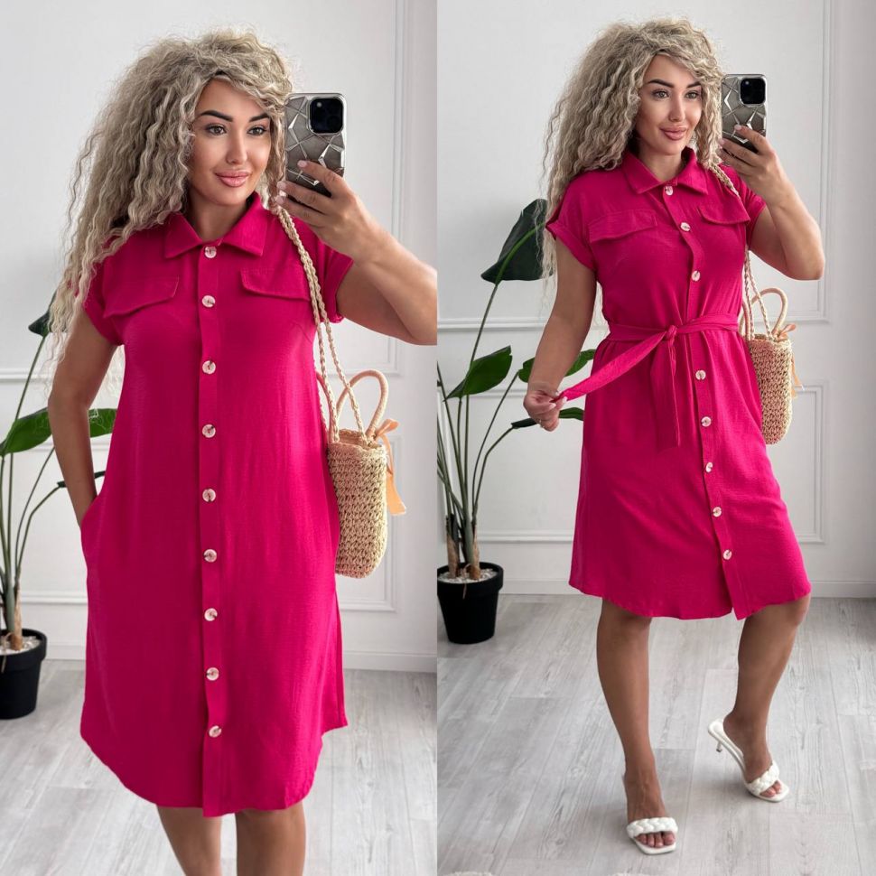 Сукня Розмір: 42-44, 46-48, 50-52 S1023