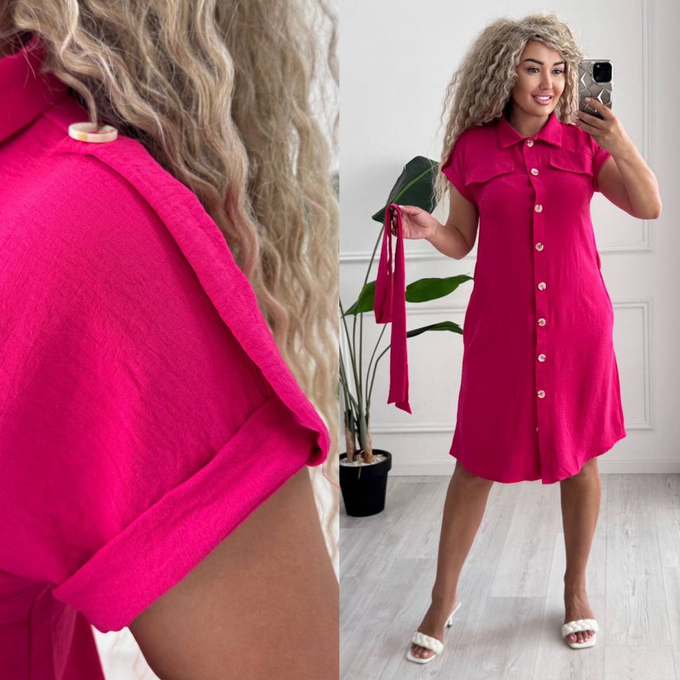 Сукня Розмір: 42-44, 46-48, 50-52 S1023