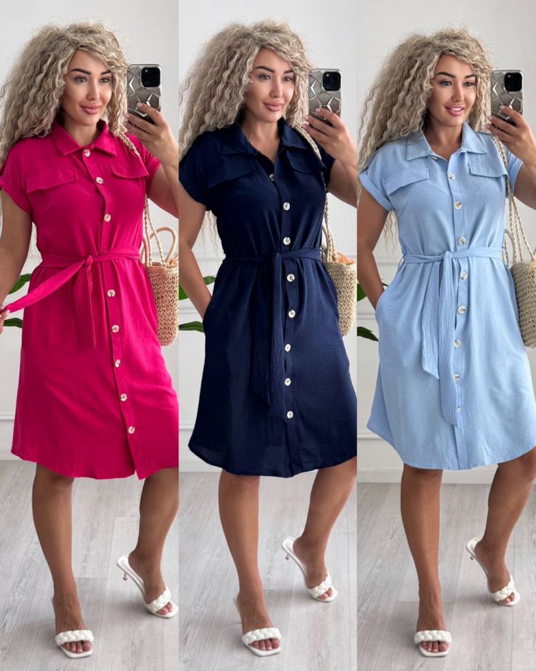 Сукня Розмір: 42-44, 46-48, 50-52 S1023