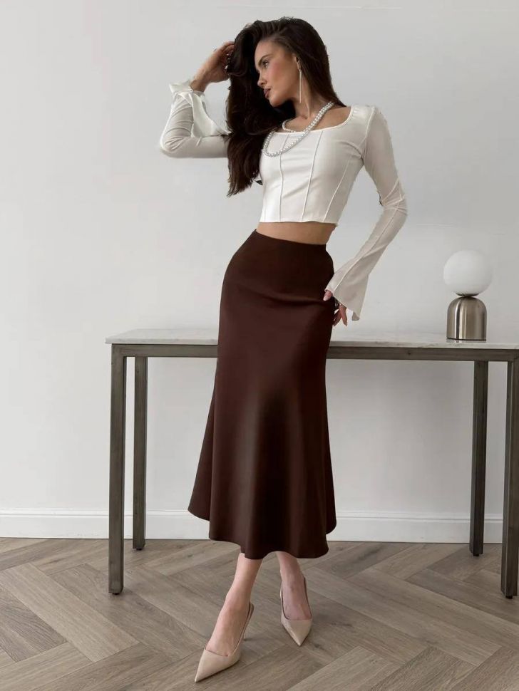 Спідниця Розмір: 42-44, 46-48, 50-52, 54-56 S327