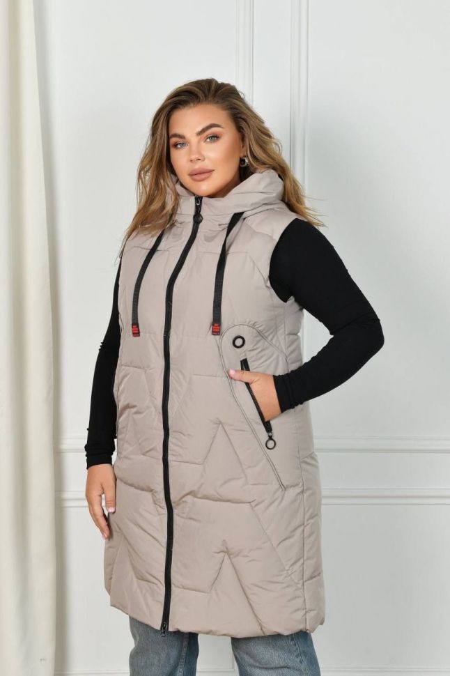 Жилетка Розмір: 52-54,56-58,60-62 S2033