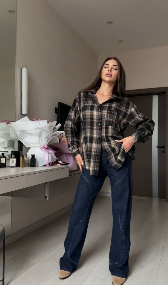 Сорочка Розмір: 42-46 oversized S5531