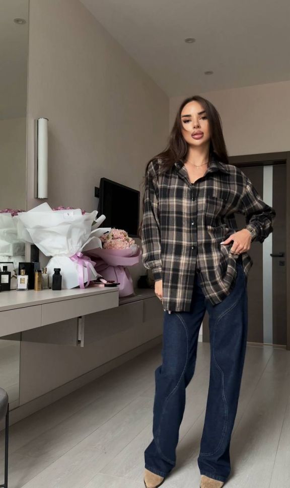 Сорочка Розмір: 42-46 oversized S5531