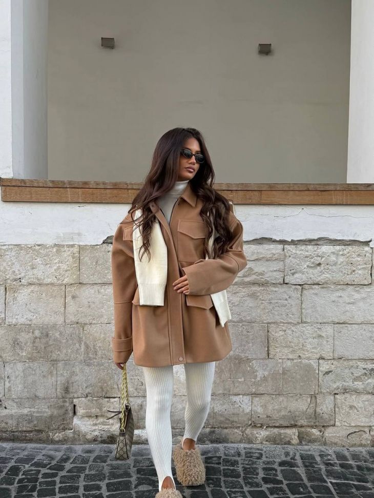 Пальто Розмір: 42-44, 46-48 S4932