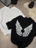 Футболка Розмір: 42-48 oversize S729